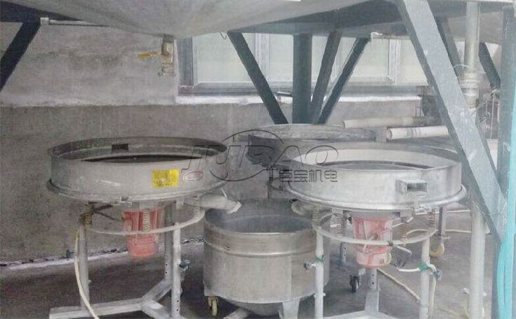 陶瓷泥漿篩 陶瓷泥漿篩客戶現(xiàn)場