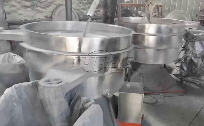 圓形搖擺篩寶珠砂分級篩分試機 搖擺篩客戶現(xiàn)場