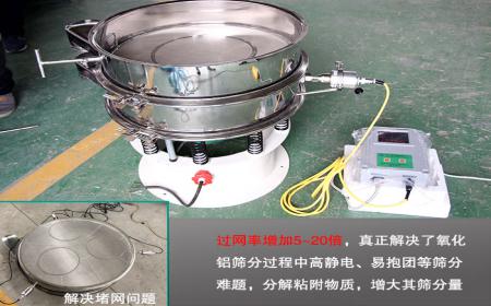 氧化鋁篩分粘網(wǎng)堵網(wǎng)怎么辦？氧化鋁篩分設備推薦