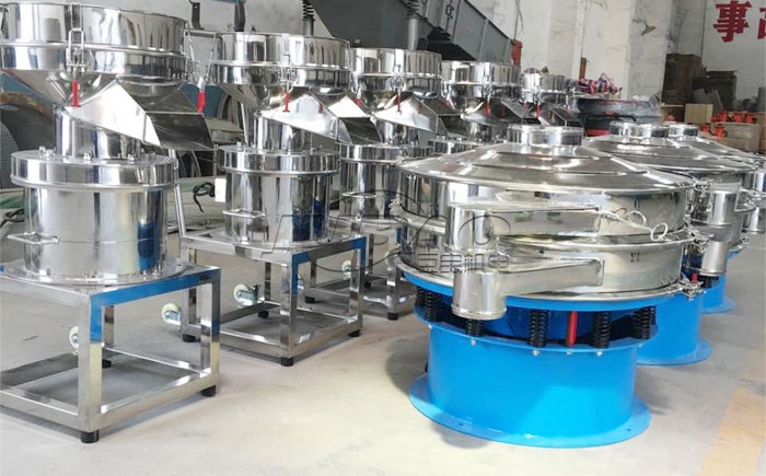 三次元振動(dòng)篩石灰乳篩分過(guò)濾試機(jī) 液體除雜振動(dòng)篩