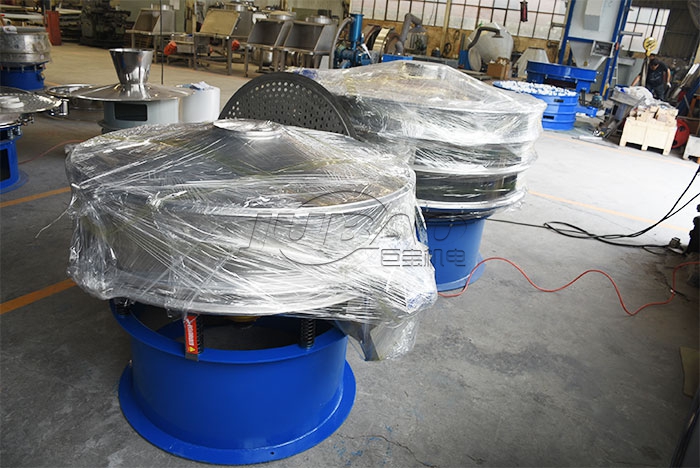 三元旋振篩篩分橡膠塑料容易產(chǎn)生靜電 三元旋振篩