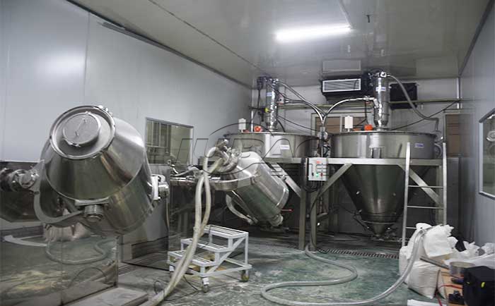 真空上料機客戶現(xiàn)場