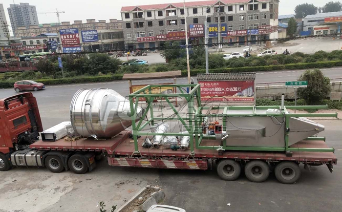 噸包投料站發(fā)貨圖