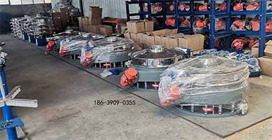 巨寶機電旋振篩和直排篩準備發(fā)貨