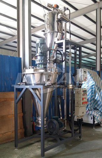 真空上料機(jī)輸送顆粒在什么情況下會(huì)磨損