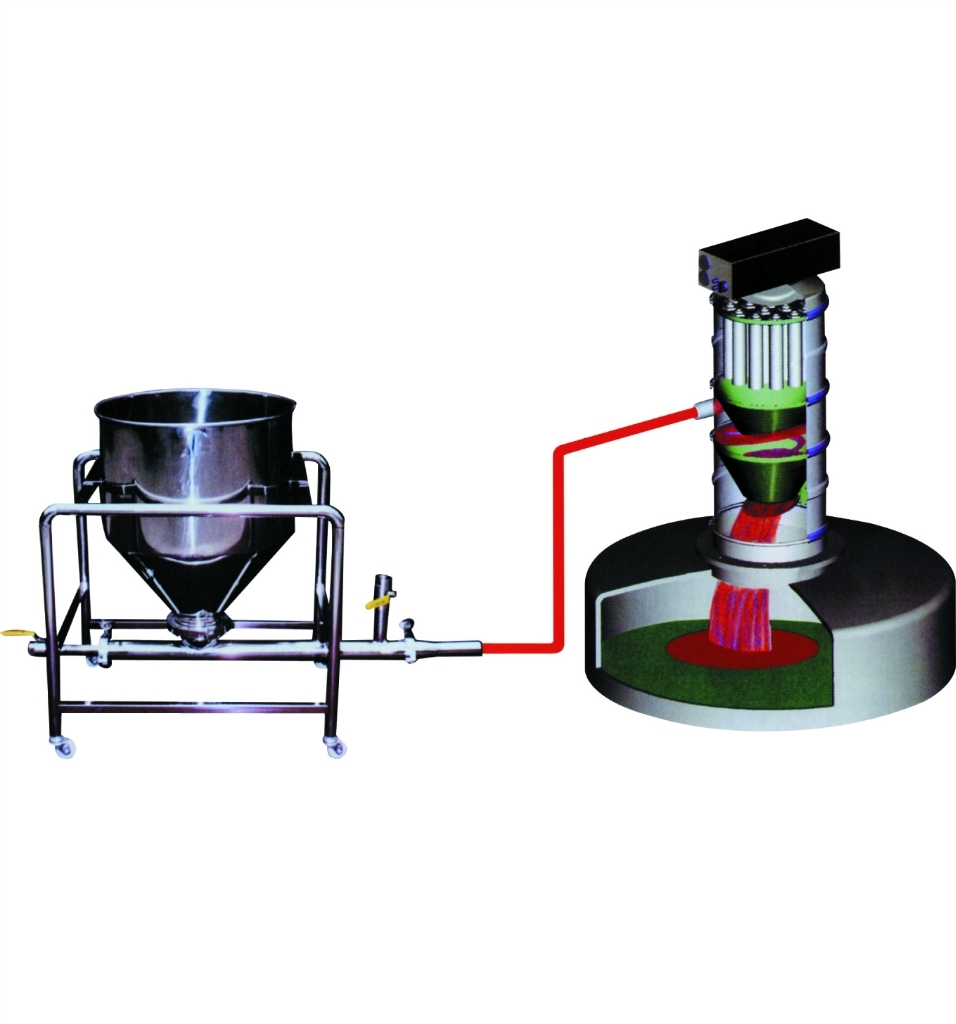 真空上料機(jī)打通粉料轉(zhuǎn)運環(huán)節(jié)提升生產(chǎn)能力