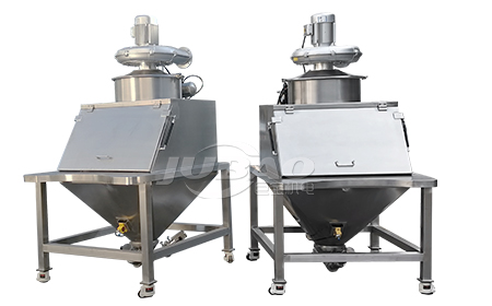 無塵投料站運行時的操作順序