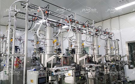 安徽真空上料機(jī)現(xiàn)場